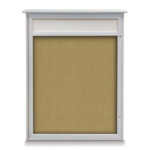 Double Door Enclosed Indoor Letterboard